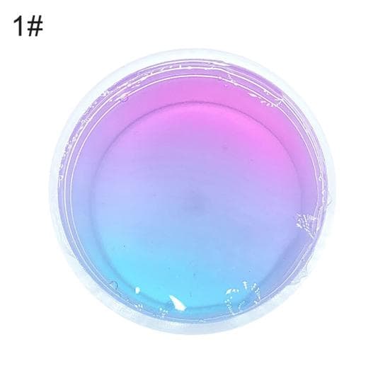 Multicolor Clear Crystal Slime Stretchy Clay Kids Toy
