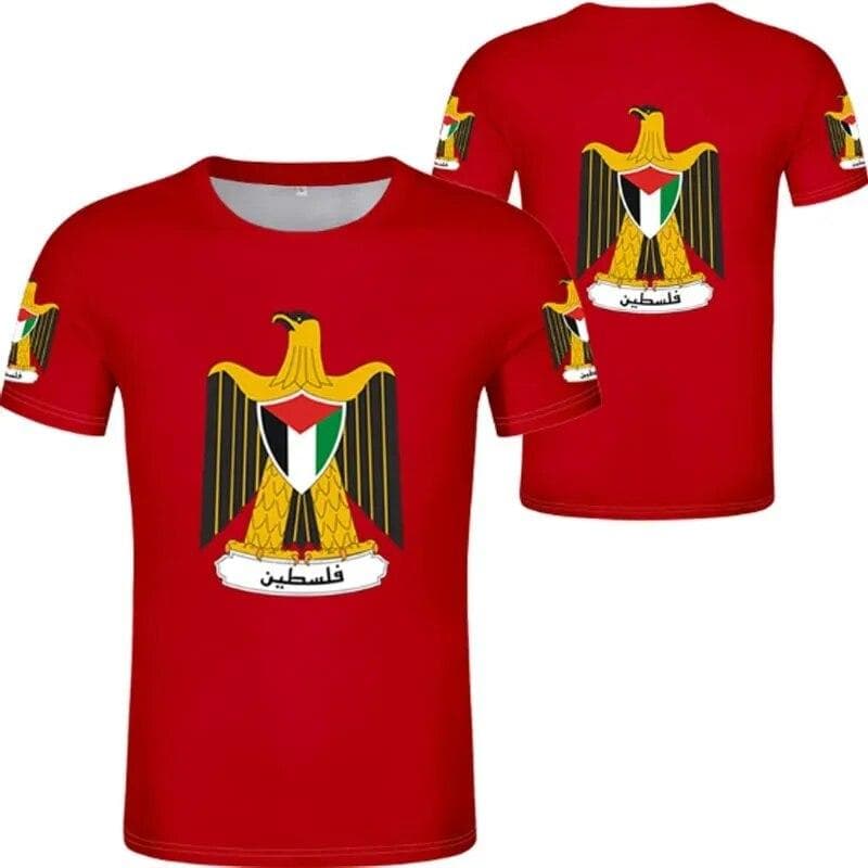 PALESTINE T-Shirt 3D Printed Casual Street Letter Tshirt Nation Flag Tate Palestina College Oversized Design Men Women Clothing 5XL