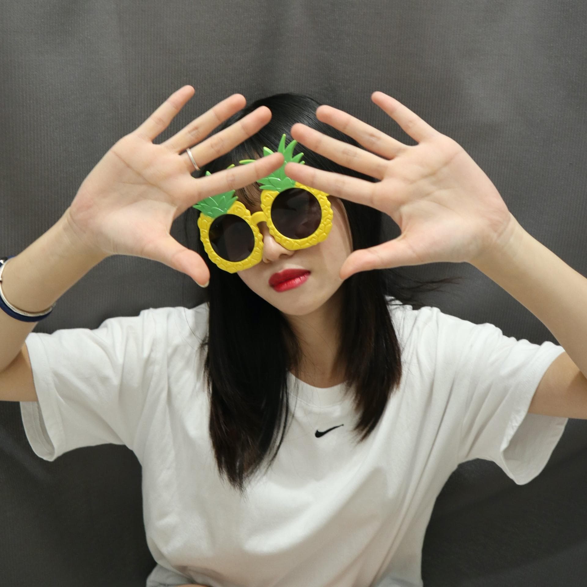 Funny Donut Glasses for Birthday Party Cosplay Photography Props Halloween Christmas Face Decoration Entertainment Costume AS SHOWN