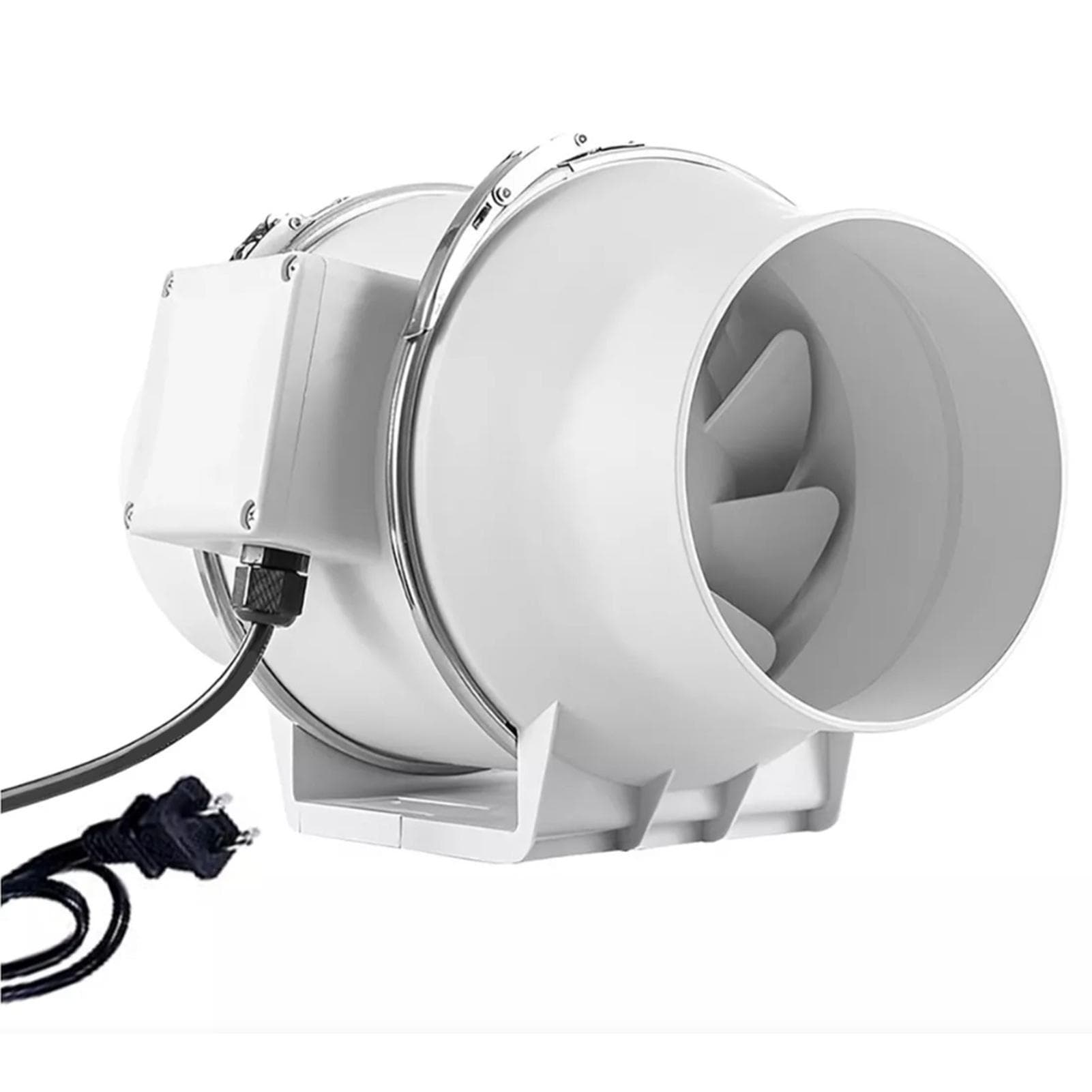 Duct Fan High Efficiency Low Noise Air Circulation Ventilation Inline Exhaust Fan for Bathrooms