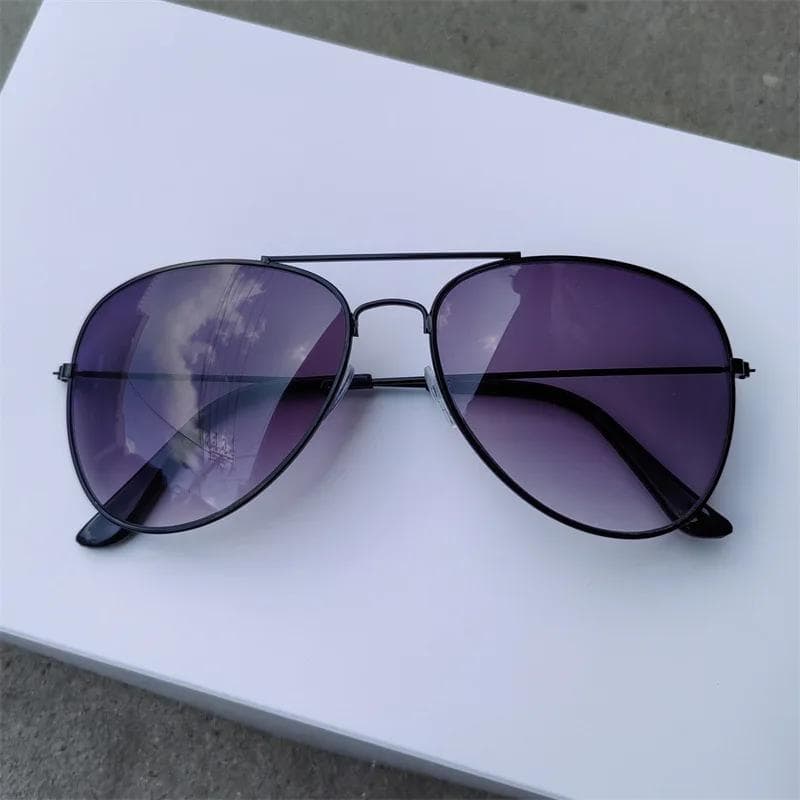 Men Sunglasses UV400 Protection Classic Aviator Pilot Driving Glasses Outdoor Fishing Travel Eyewear Designer Brand