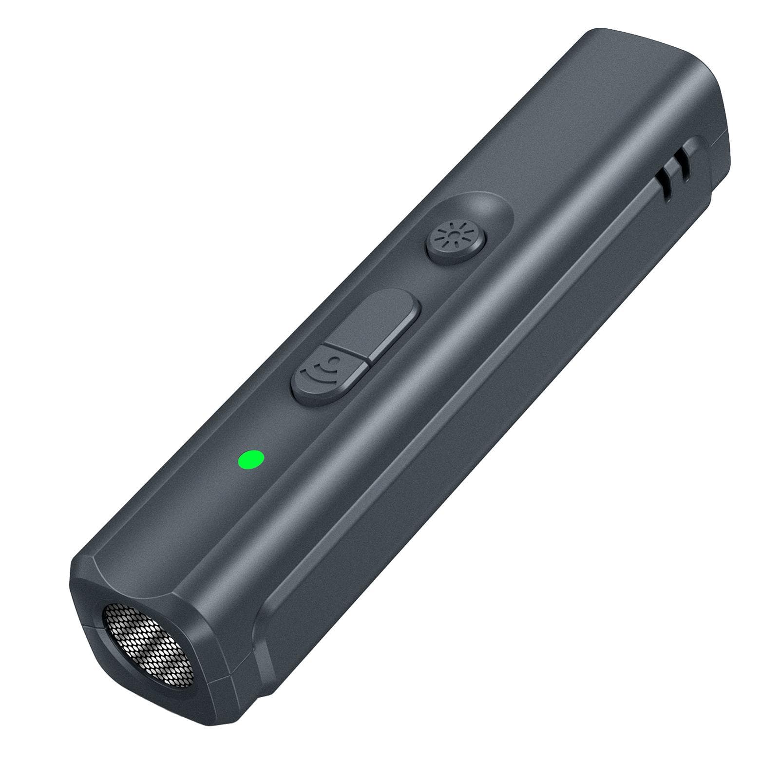 Ultrasonic Dog Repeller USB Rechargeable Dog Drive Device Portable Dog Trainer Anti Barking Device grey