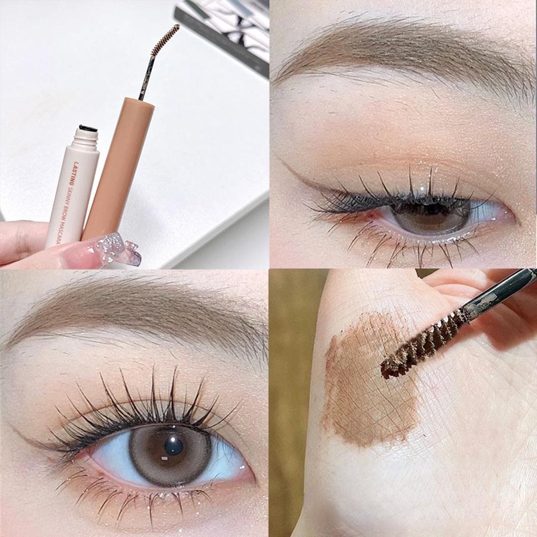 Eyebrow Dye Waterproof Long Lasting Brown Color Eyebrow Gel Paint Eyebrow Tint Eye Makeup Tool Eye Brow Enhancer Cream light brown