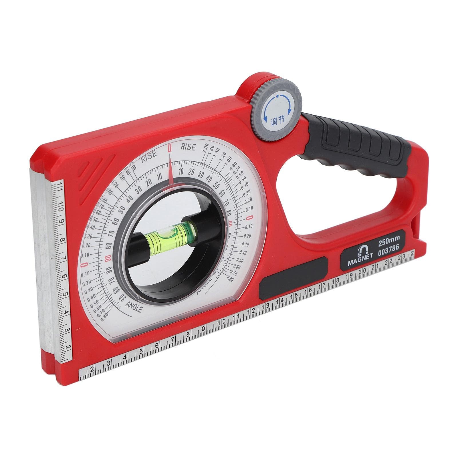 Inclinometer Angle Finder Meter Gauge Magnetic Protractor ABS with Bubble Level Tool