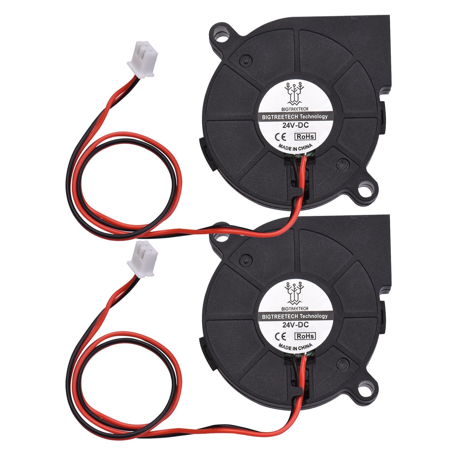 BIGTREETECH 5015 Cooling Fan 50x50x15mm 12V/24V Brushless Fan Blower Fan 2-Pin Connector for 3D