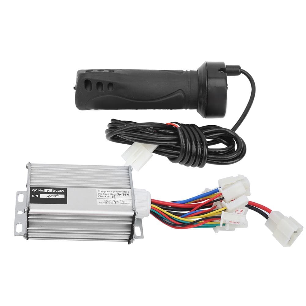 36V 1000W Controller with Ordinary Long Wire Throttle Grip Kit Electric Bicycle Accessory