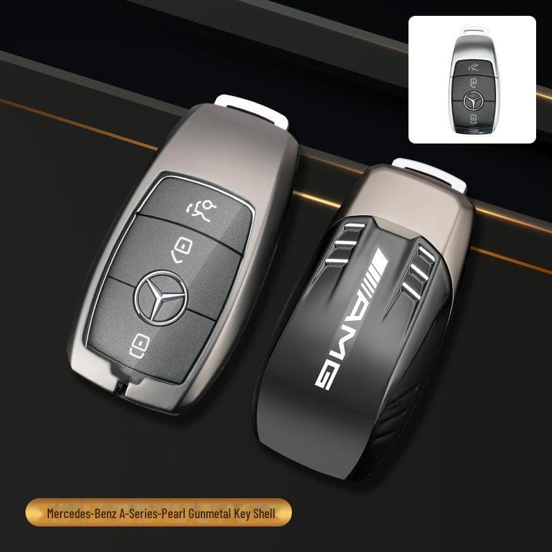 Mercedes-Benz Key Cover for C-Class, E-Class, GLC300L, E300L, A200L, S-Class, C260L.