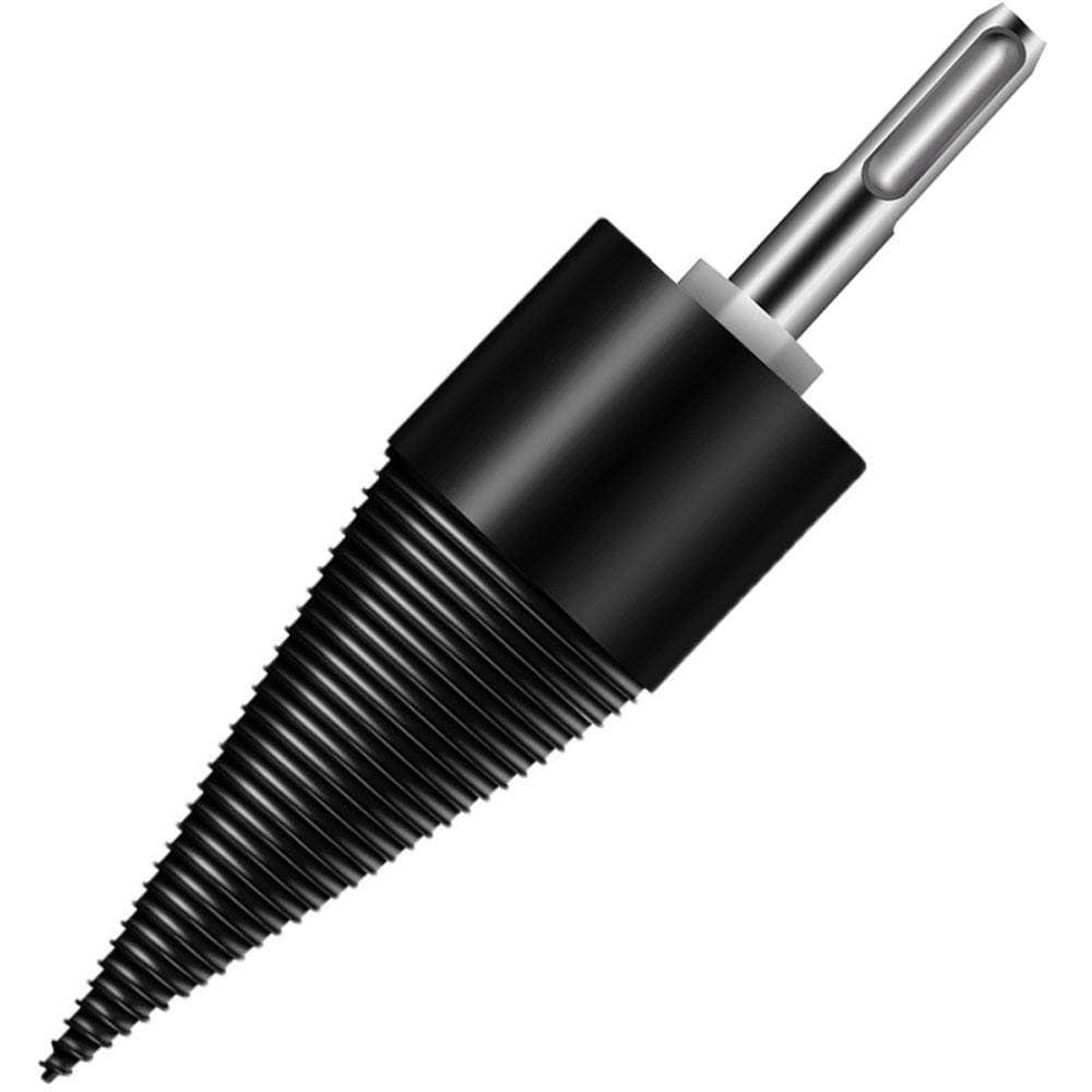 32mm Firewood Chop Drill Bit Wood Splitting Tool Cone Log Splitters Electric Timber Breaking round multicolour