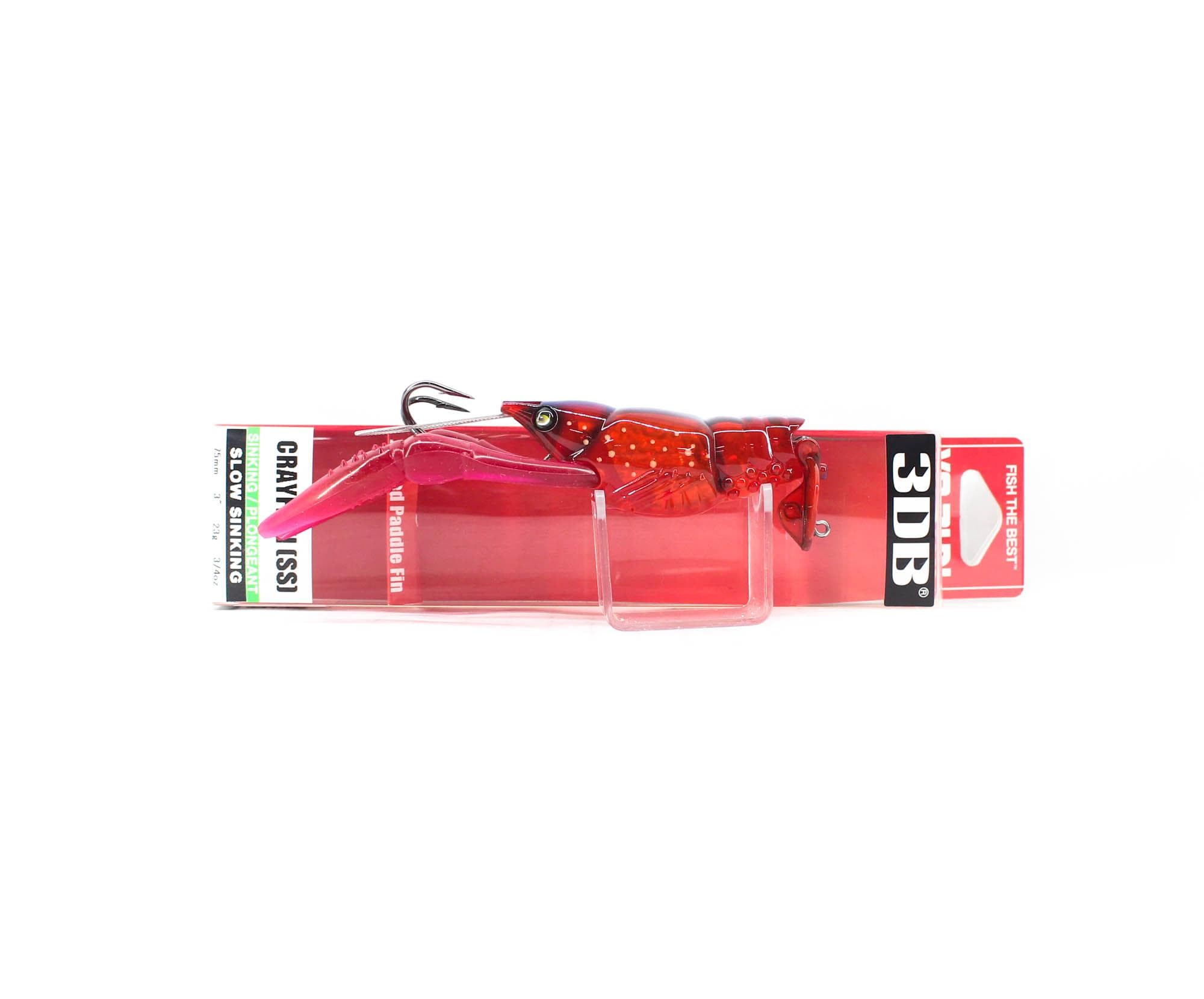 Yo Zuri Duel 3DB Crayfish SS 75 Sinking Lure R1109-PR (5052)