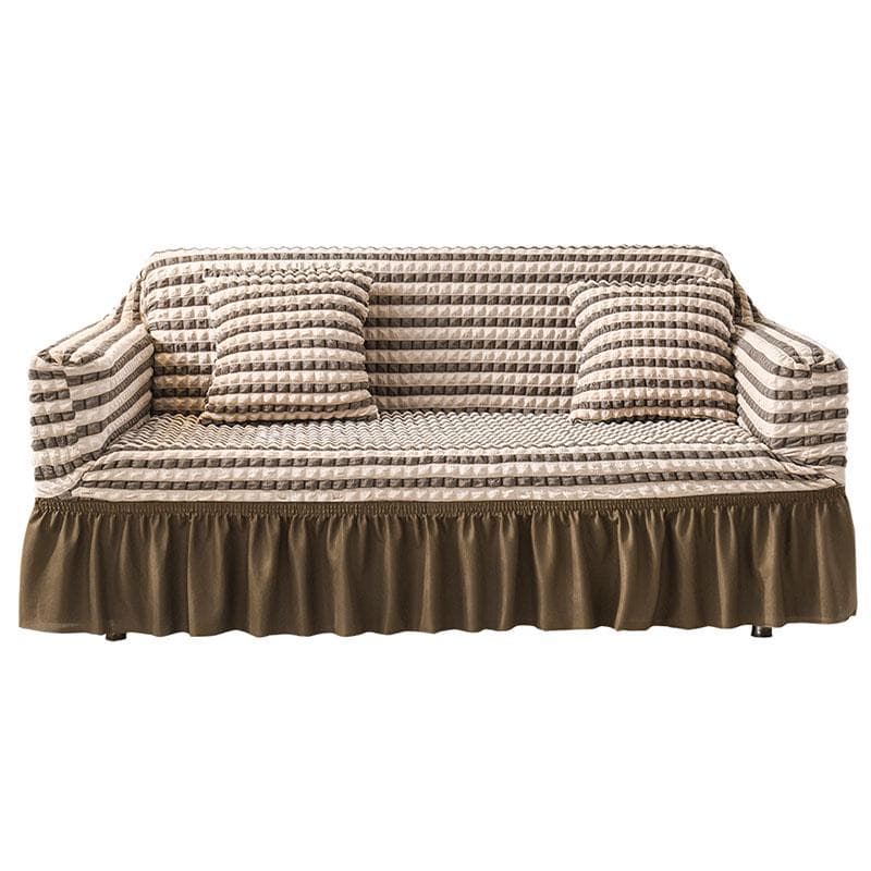 Lastic Sofa Slipcover Bubble Cloth Universal Magic Sofa Cover L-shaped Sofa Covers for 3 Cushion Couch Furniture Protector 1seat 90-140cm