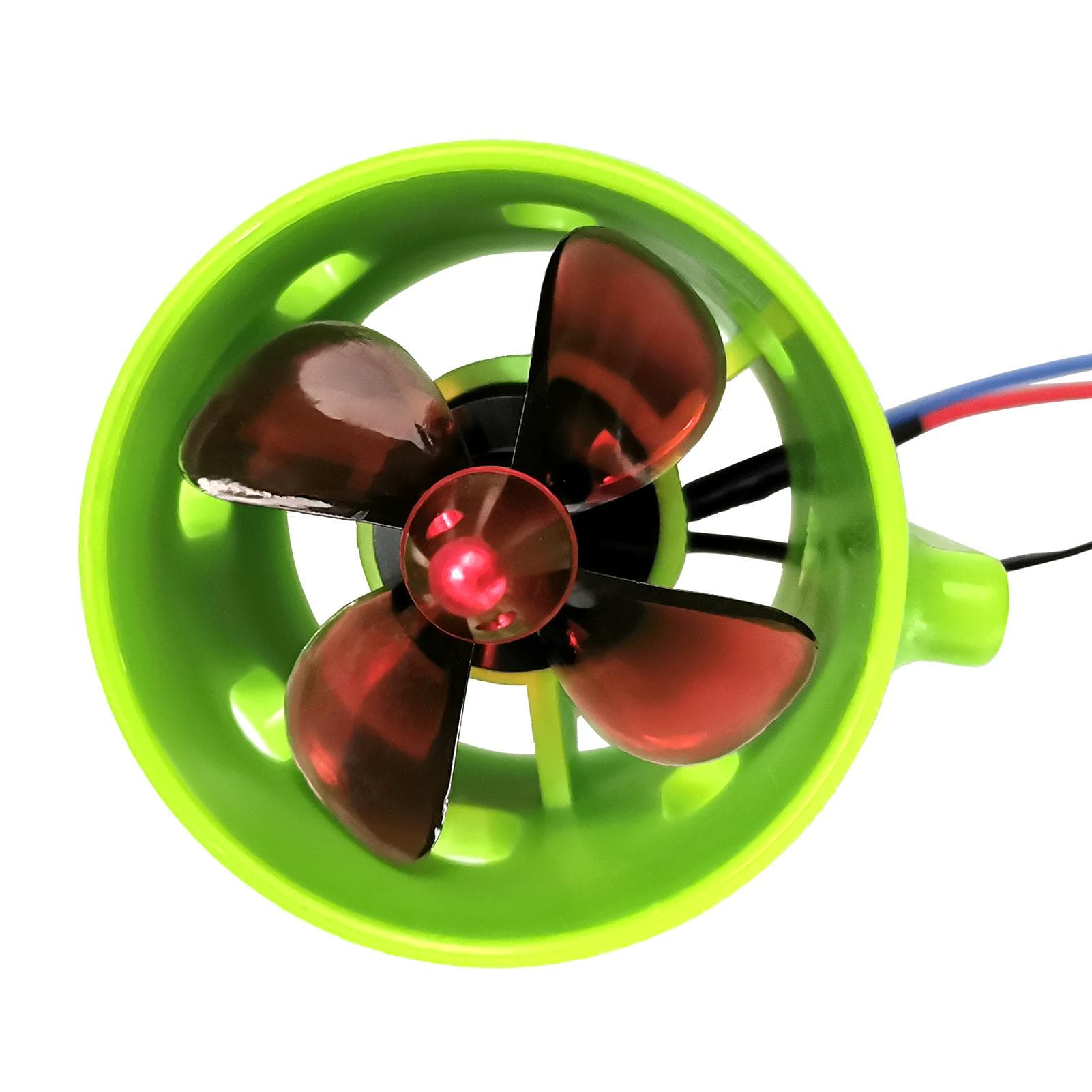 1000KV Underwater Brushless Motor Clockwise with with 4-Blade Propellers 12-24V Waterproof Electric Clockwise