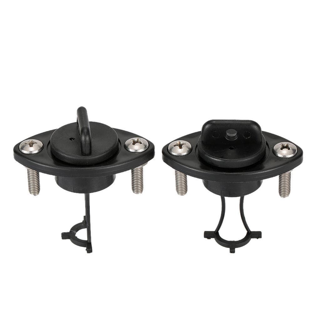 2pcs Universal Thread Drain Plug Bung for Kayak Canoe Boat with 4 Screws