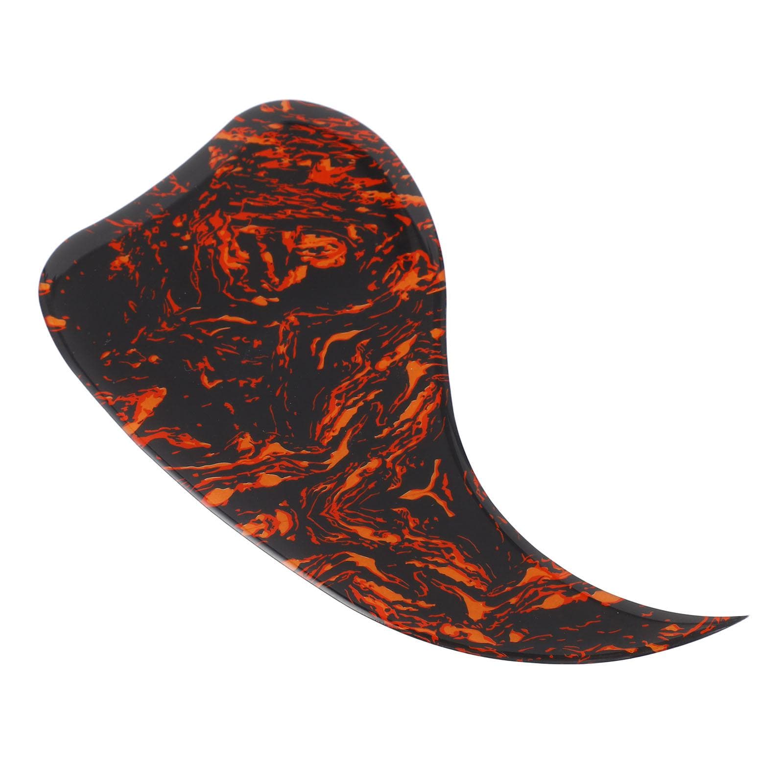 Guitar Pickguard Self Adhesive Comma Shaped PVC Decorative Acoustic Guitar Accessories for