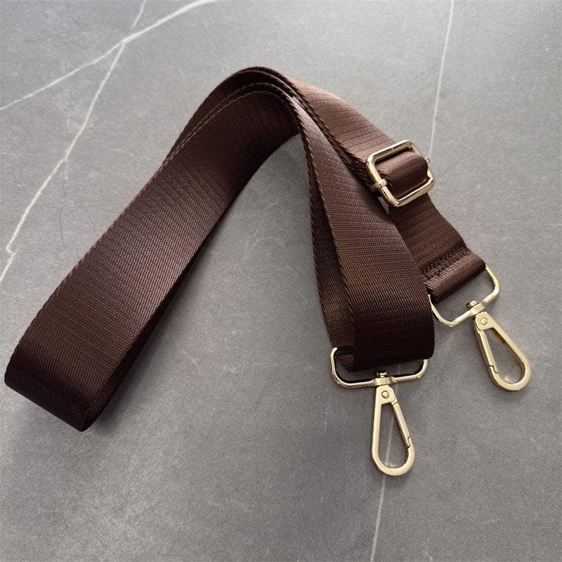 80-140CM Replacement Shoulder Bag Strap for Briefcase Men Crossbody Shoulder Bags Strap Adjustable Black Women Bag Accessories coffee