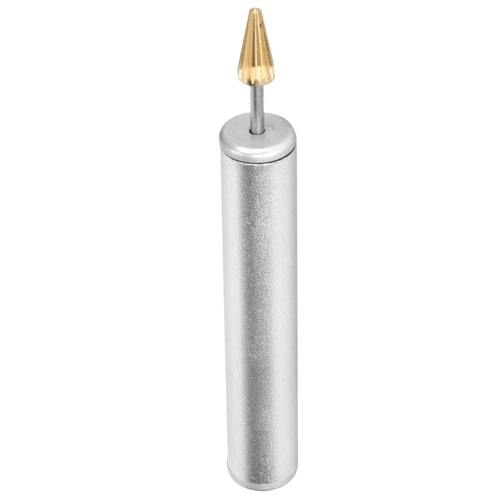 Edge Dye Pen Matte Silver Leather Craft HandHeld Oil Stick Paint Finisher Belt Strap Tool