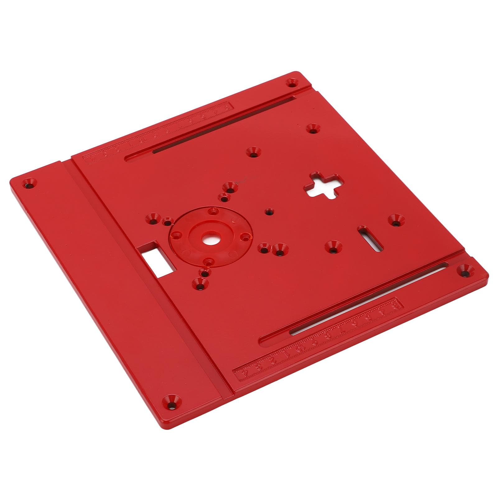 Woodworking Trimming Machine Flip Board Aluminum Alloy Jig Saw Trimmer Router Table Insert Plate