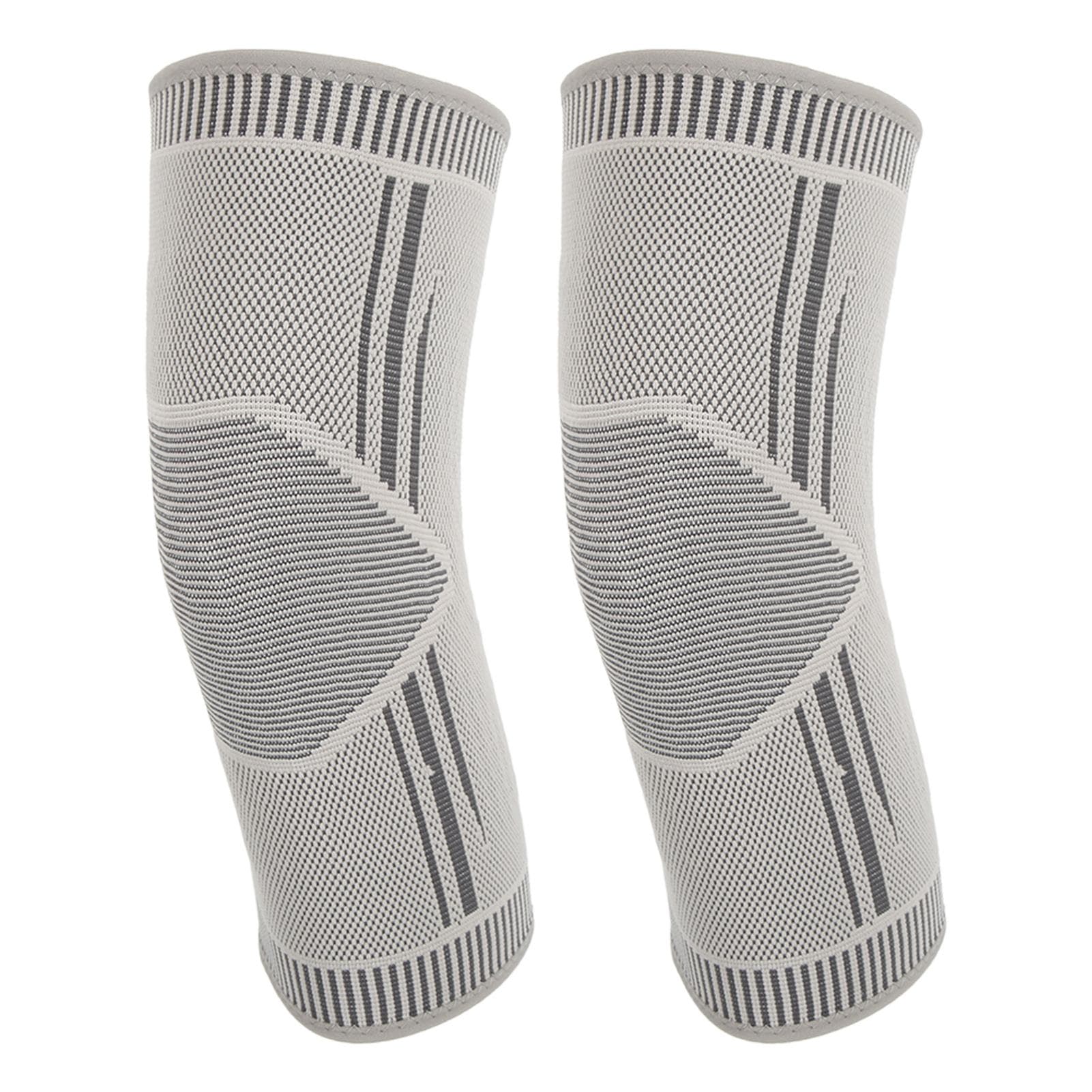 1 Pair Knee Support Brace Graphene Double Side Wormwood Natural Heating Cold Protection Knee