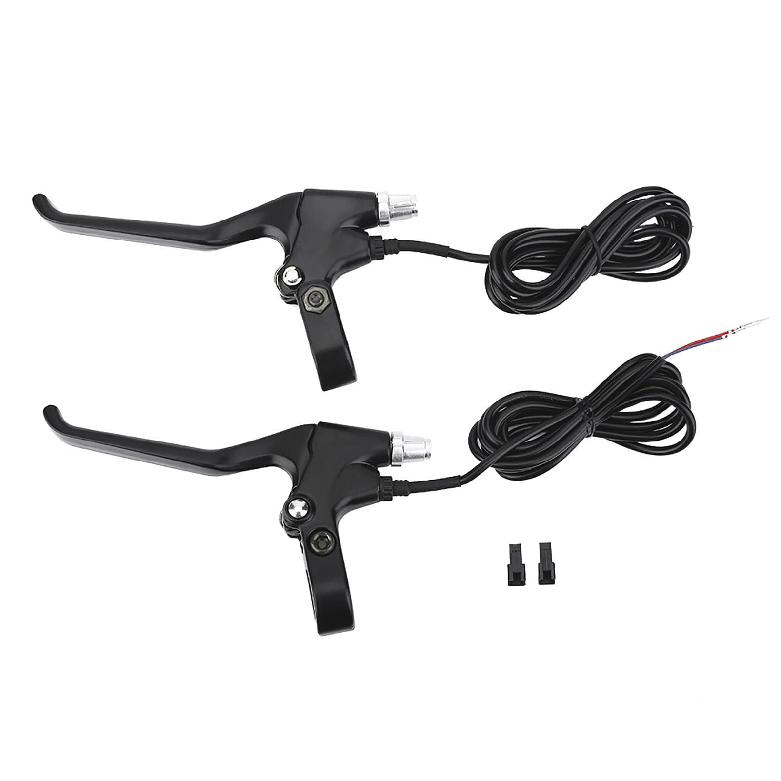 1 Pair Durable 2 Wires Left & Right E bike Bicycle Electric Brake Lever Replacement Parts