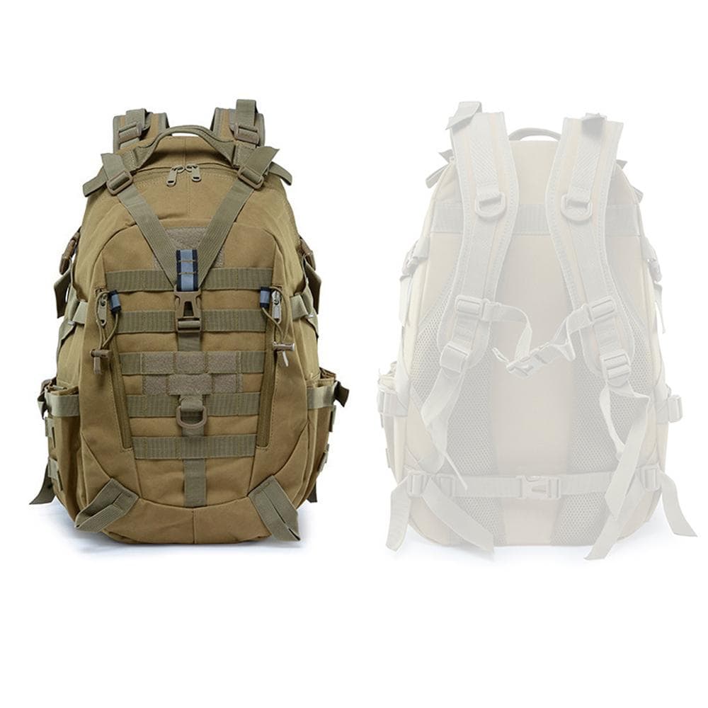 Multifunctional Outdoor Sports Backpack Large Capacity Climbing Backpack Camping Hiking Trekking khaki