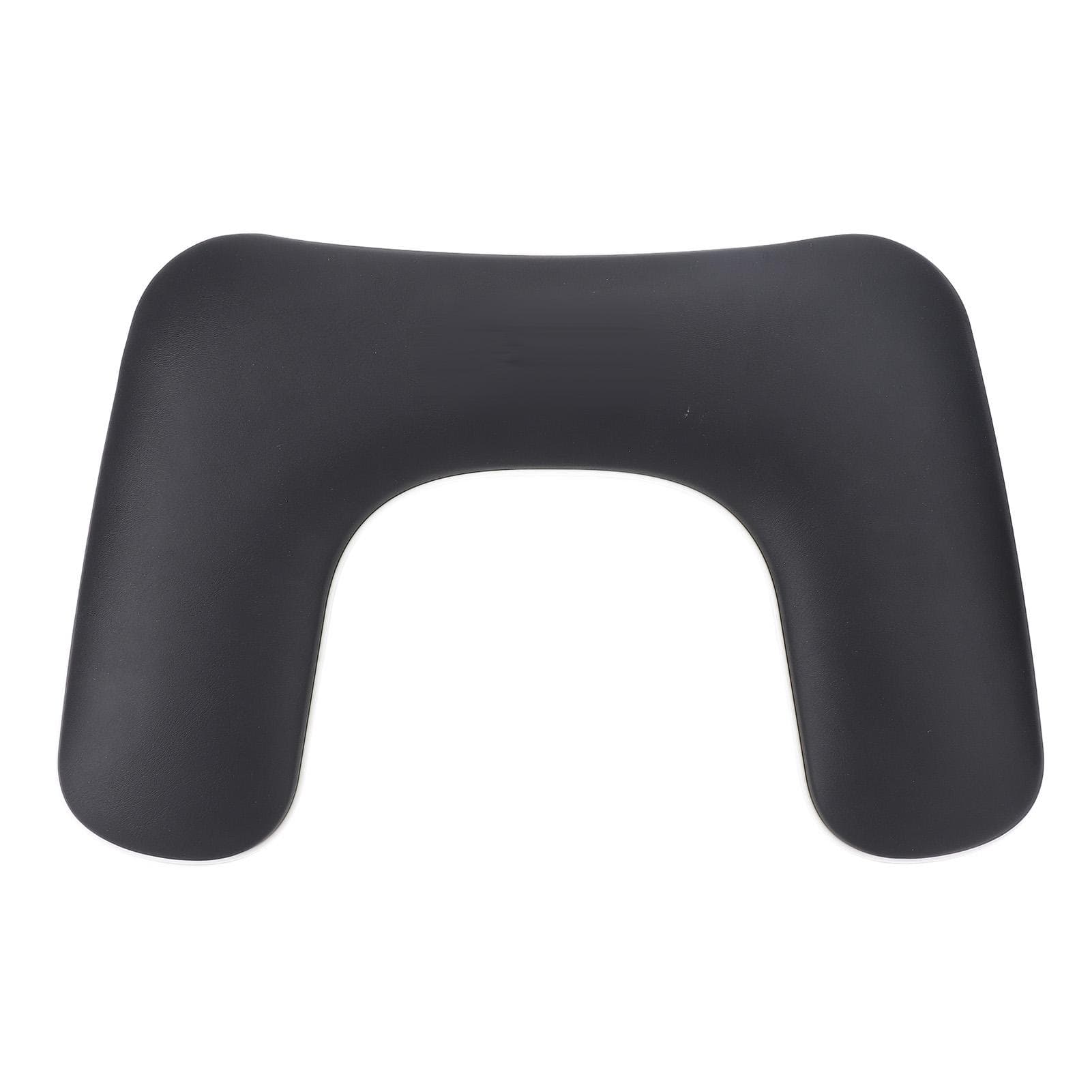 U Shaped Manicure Hand Rest Height Adjustatle Nail Arm Rest Stand Hand Rest Pillow for Nail Salon black