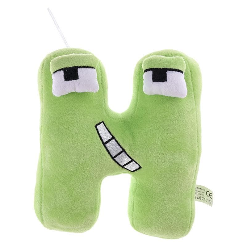 Cyrillic Alphabet lore Plush toys Ukrainian alphabet Cotton plush toys for kids
