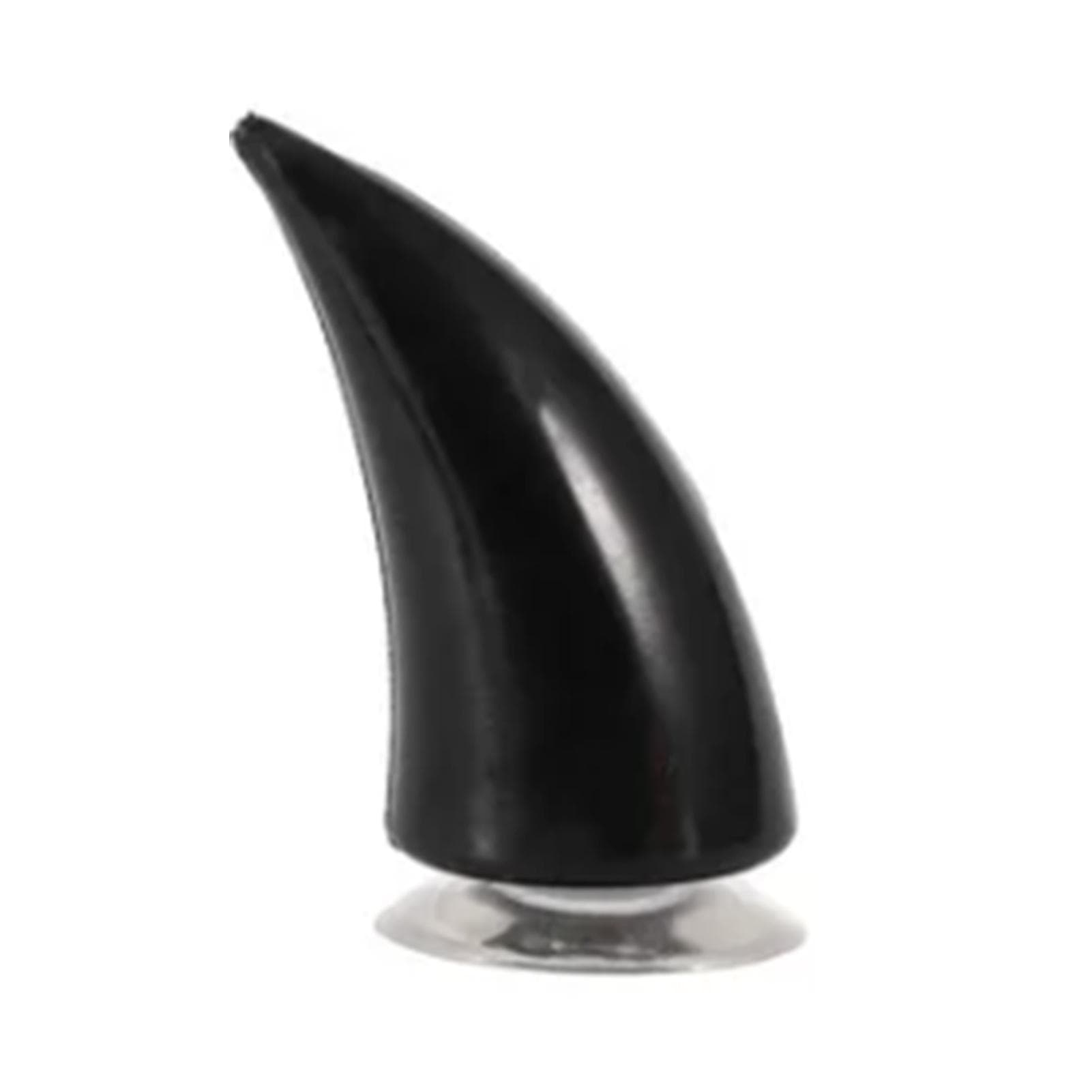 Motorcycle Helmet Devil Horn with Sucker Rubber Unique Universal Helmet Decoration Ornament