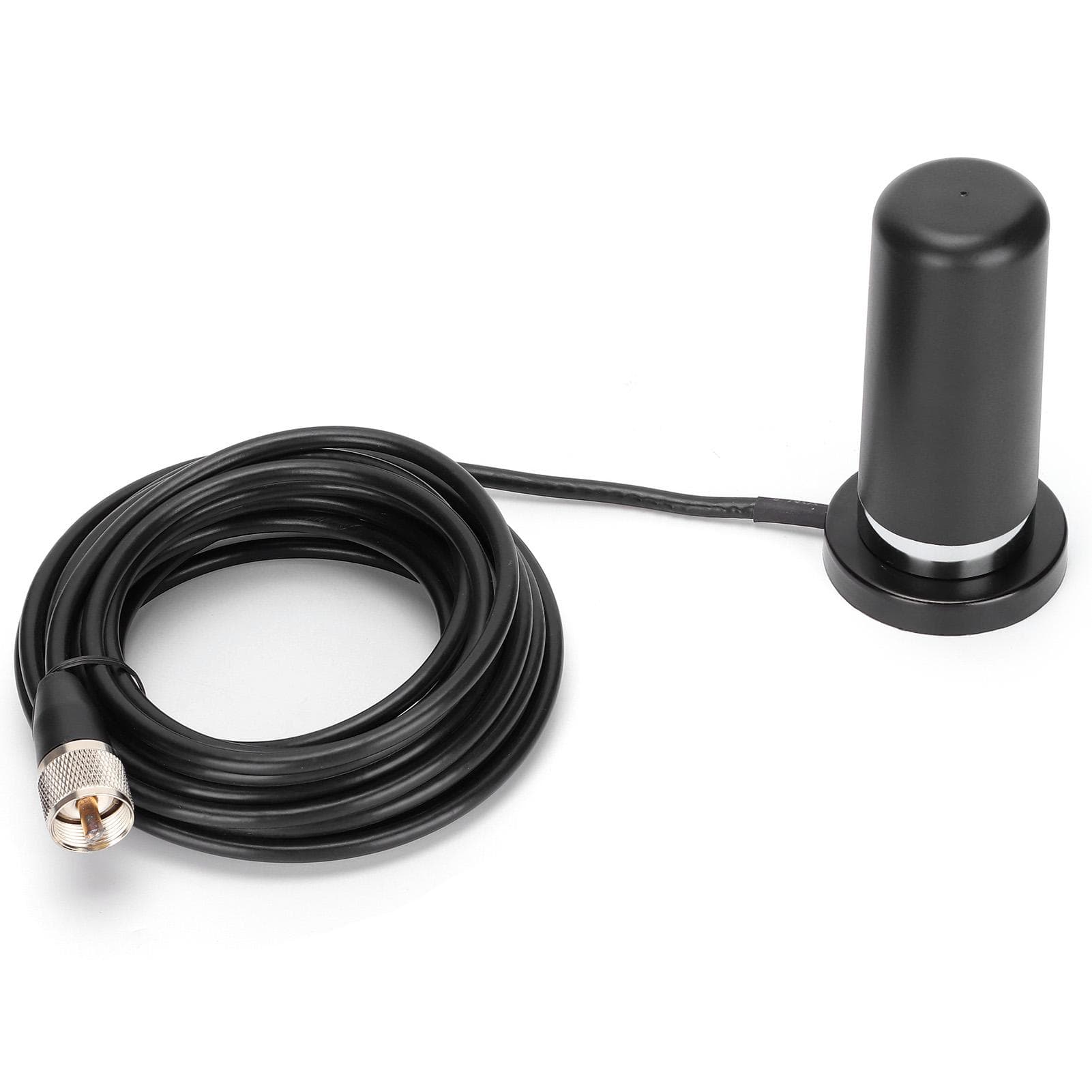 144430UV Mini DualBand Vehicle Antenna with NMO Base RG58 5m Feeder Cable Vehicle Radio Antenna