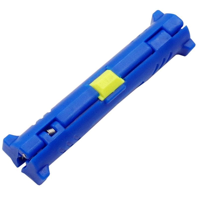 Wire Demolisher Universal Electric Wire Stripper Pen Wire Cable Pen Cutter Rotary Coaxial Cutter Stripping Machine Pliers Tool blue