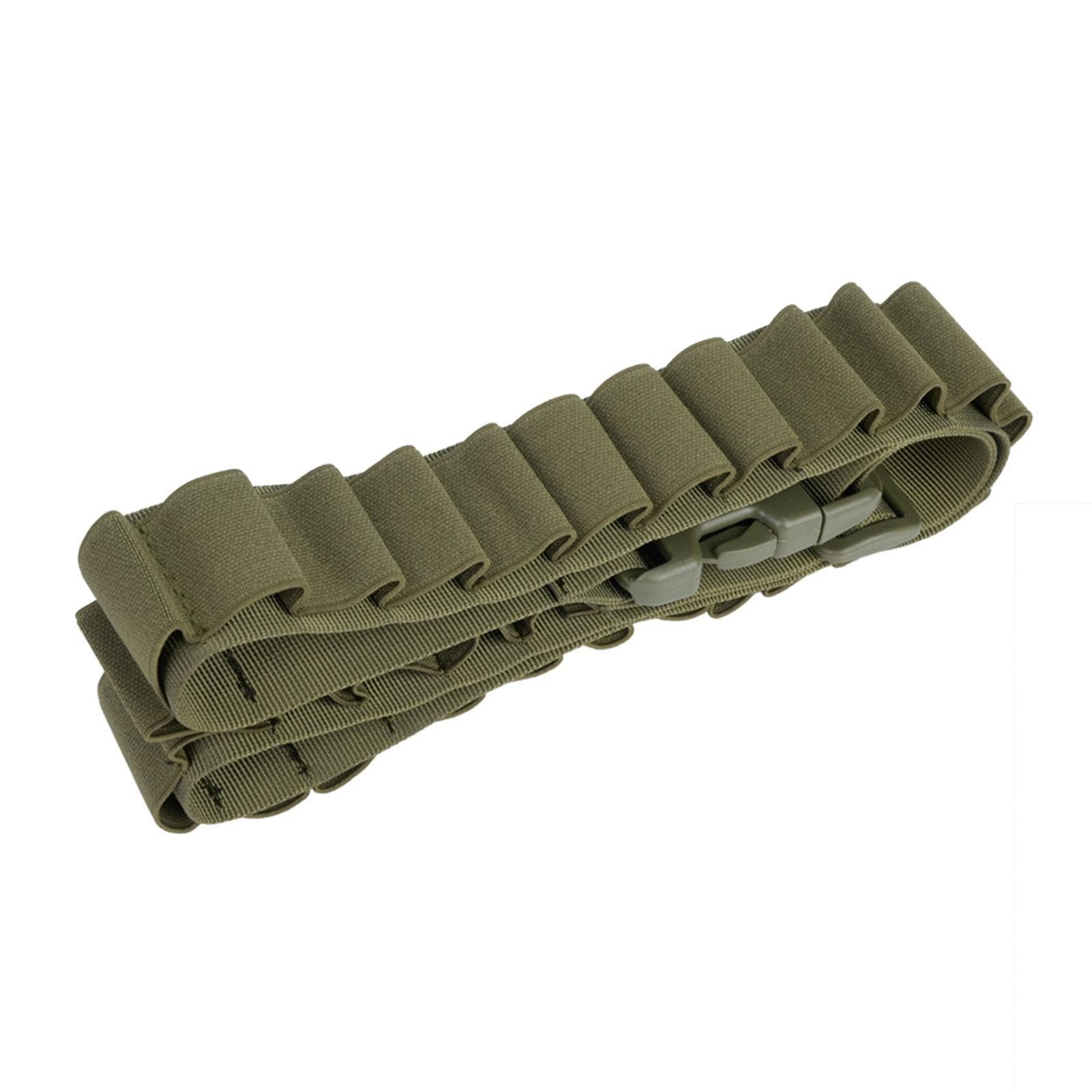 Durable Nylon Tactics Bandolier Cartridge Belt Strap 29 Rounds Ammo Holder Hunting Military