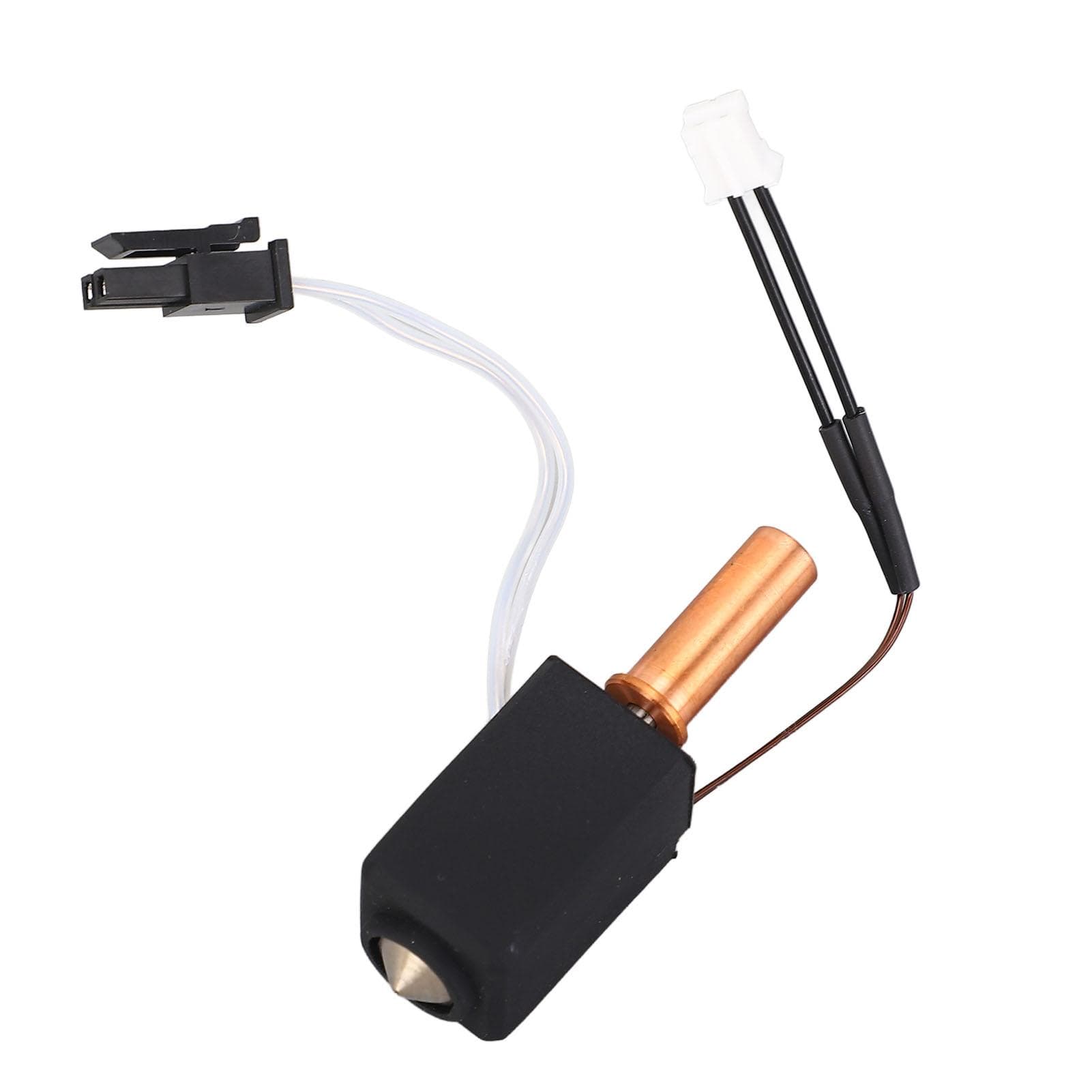 3D Printer Ceramic Hotend Kit 0.4mm Single Hole Copper Plated Nozzle Dual Metal Throat Hot End Kit