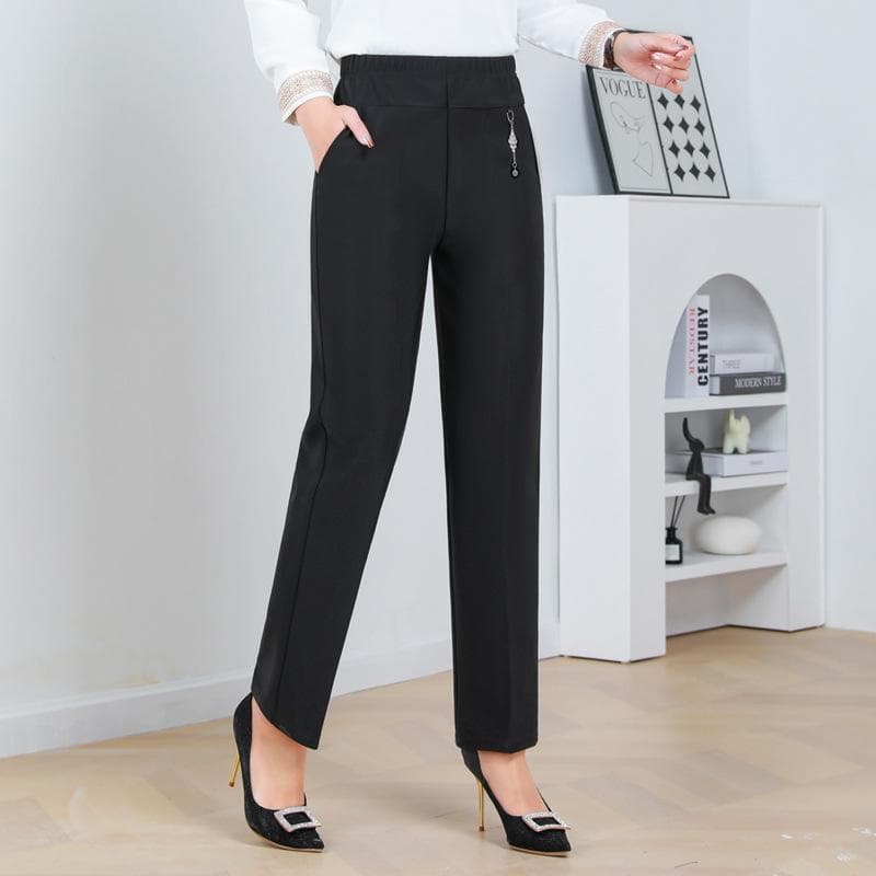 New XL-8XL Oversize Casual Pants Women Long Loose Pants Hight Waist Womens Spring/autumn Trousers Stretch Pants 3XL