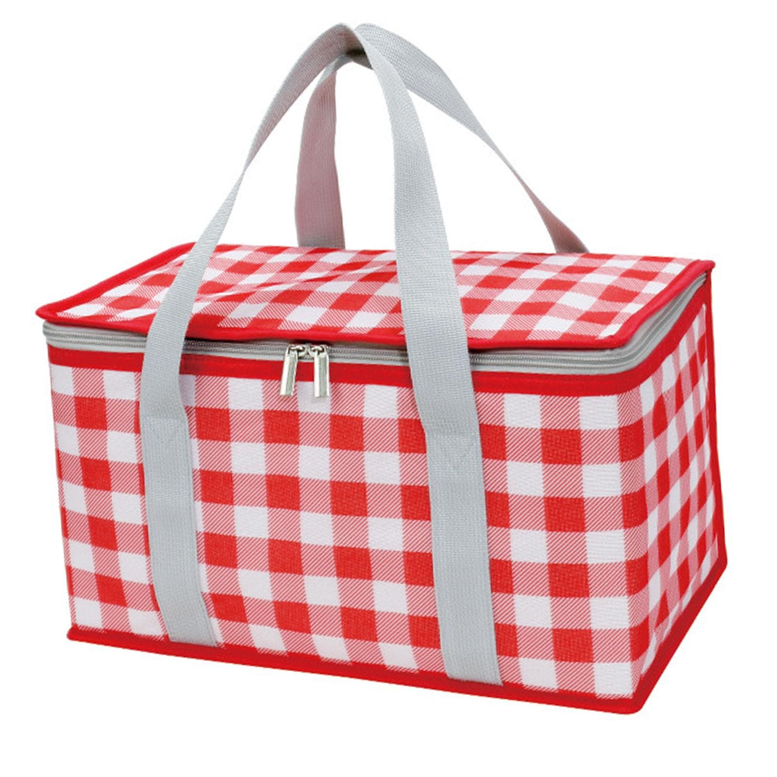 Cooler Bag Insulated Large Capacity Waterproof Multifunctional Durable Portable Lunch Bag for red