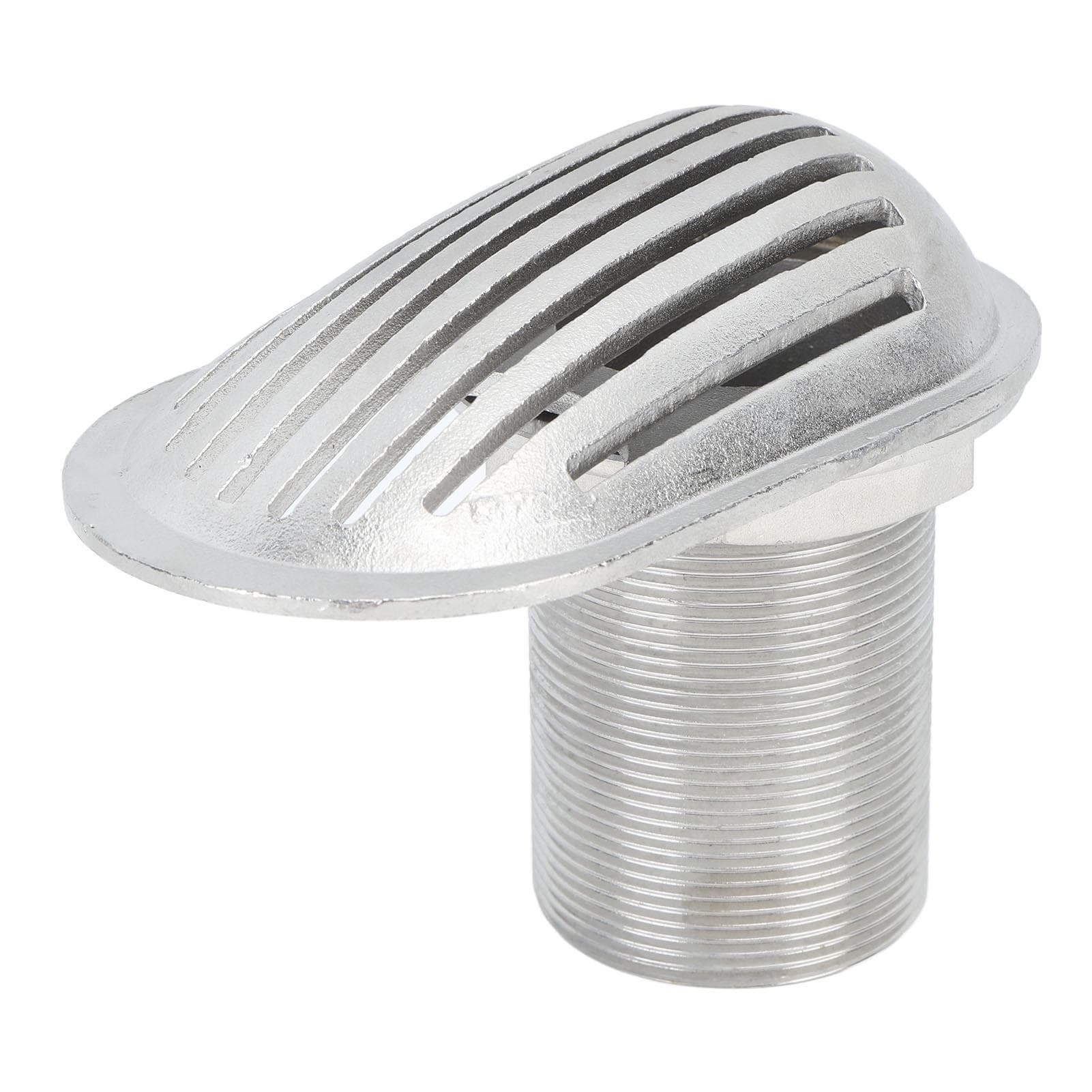 2in Marine Boat Intake Strainer Embedded 316 Stainless Steel Thru Hull Water Pickup Filter Scoop