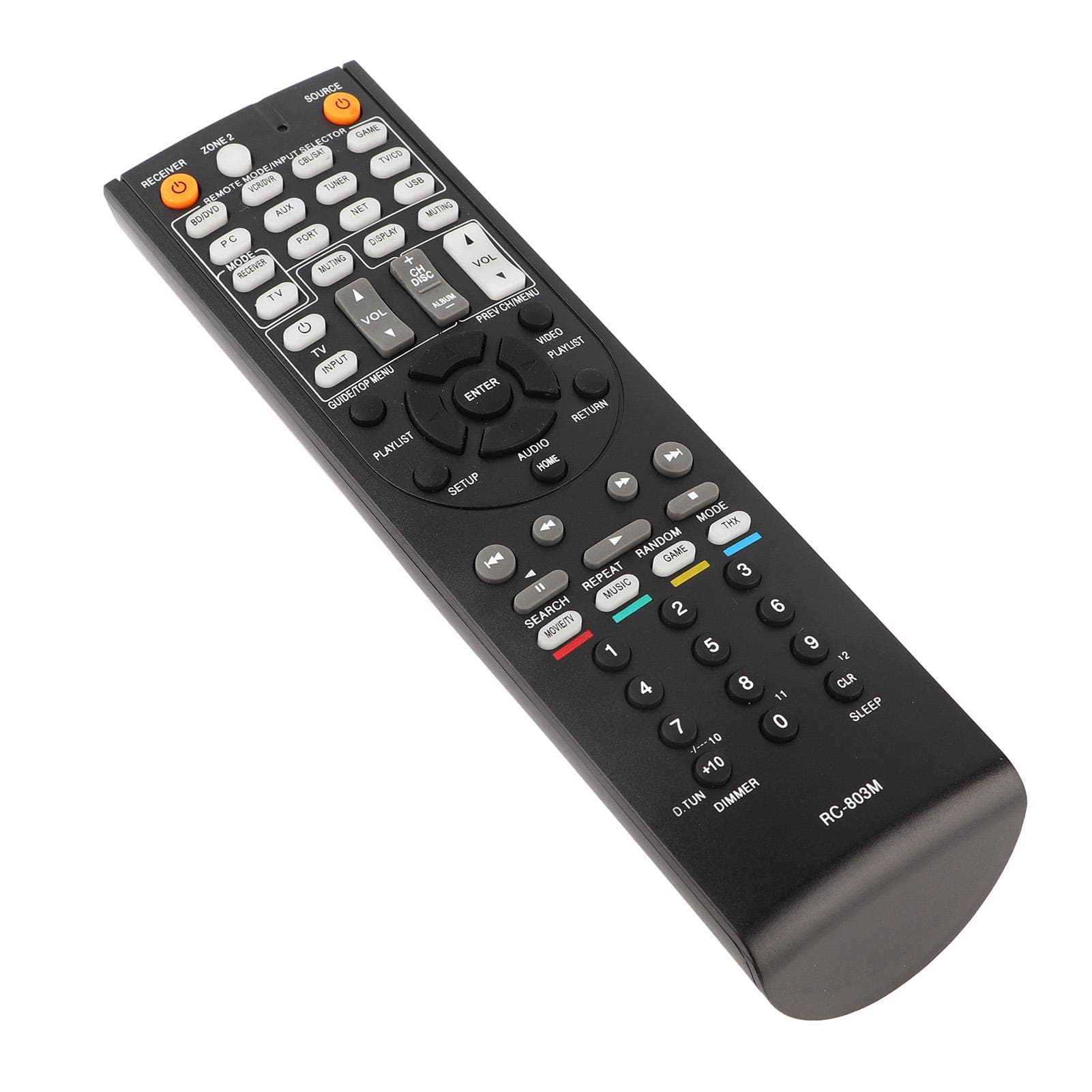 RC803M Remote Control Fit for ONKYO AV Receiver TXNR609 TXNR609B HTS7409 HTS8409