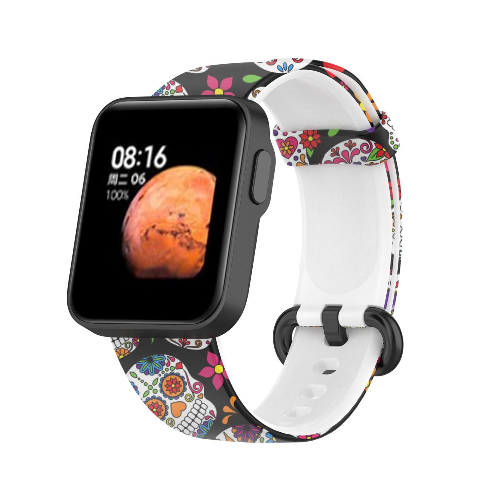 Replacement Strap with Print Silicone Wristband Compatible for xiaomi mi Watch Lite for Redmi Watch bone