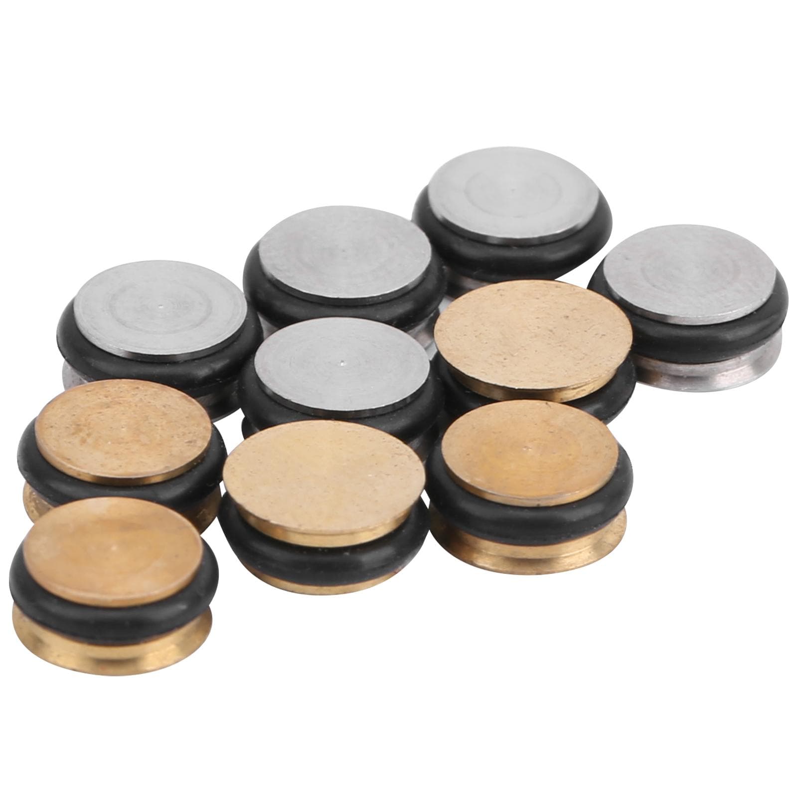 10Pcs Flute Plug Open Hole Metal Silicone Universal Fastener Wind Instrument Repair Parts