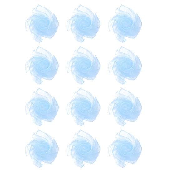 12 Pcs Dance Scarves for Kids Square Juggling Scarf for Babies Toddlers Children Music Rhythm Movement Accessories for Magic Tricks Performance 60 cm 12pcs light blue