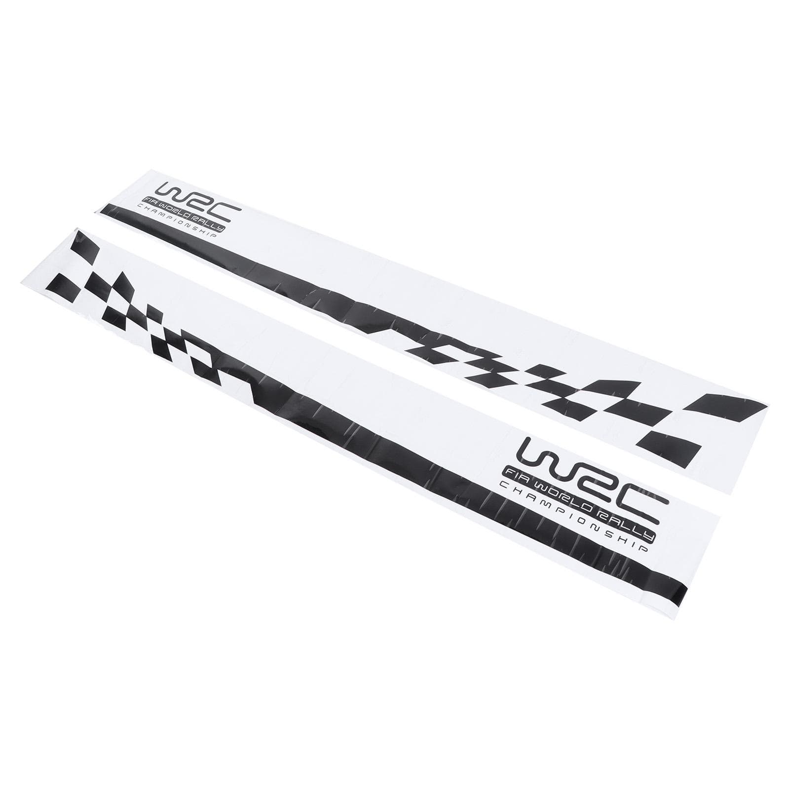2PCS Car Body Sticker 78.7x9.8in Waterproof Graphic Film Decal Universal Auto Decoration