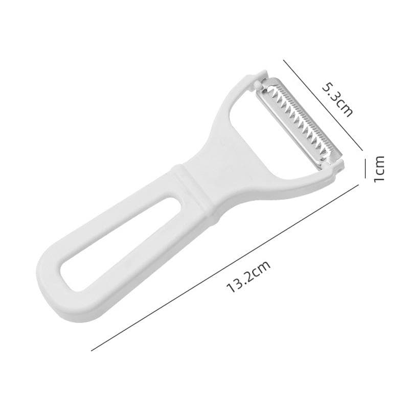 Manual Vegetable Grater Multifunction Fruit Vegetable Chopper Carrot Potato Knife Julienne Peeler Slicer Kitchen Tools white