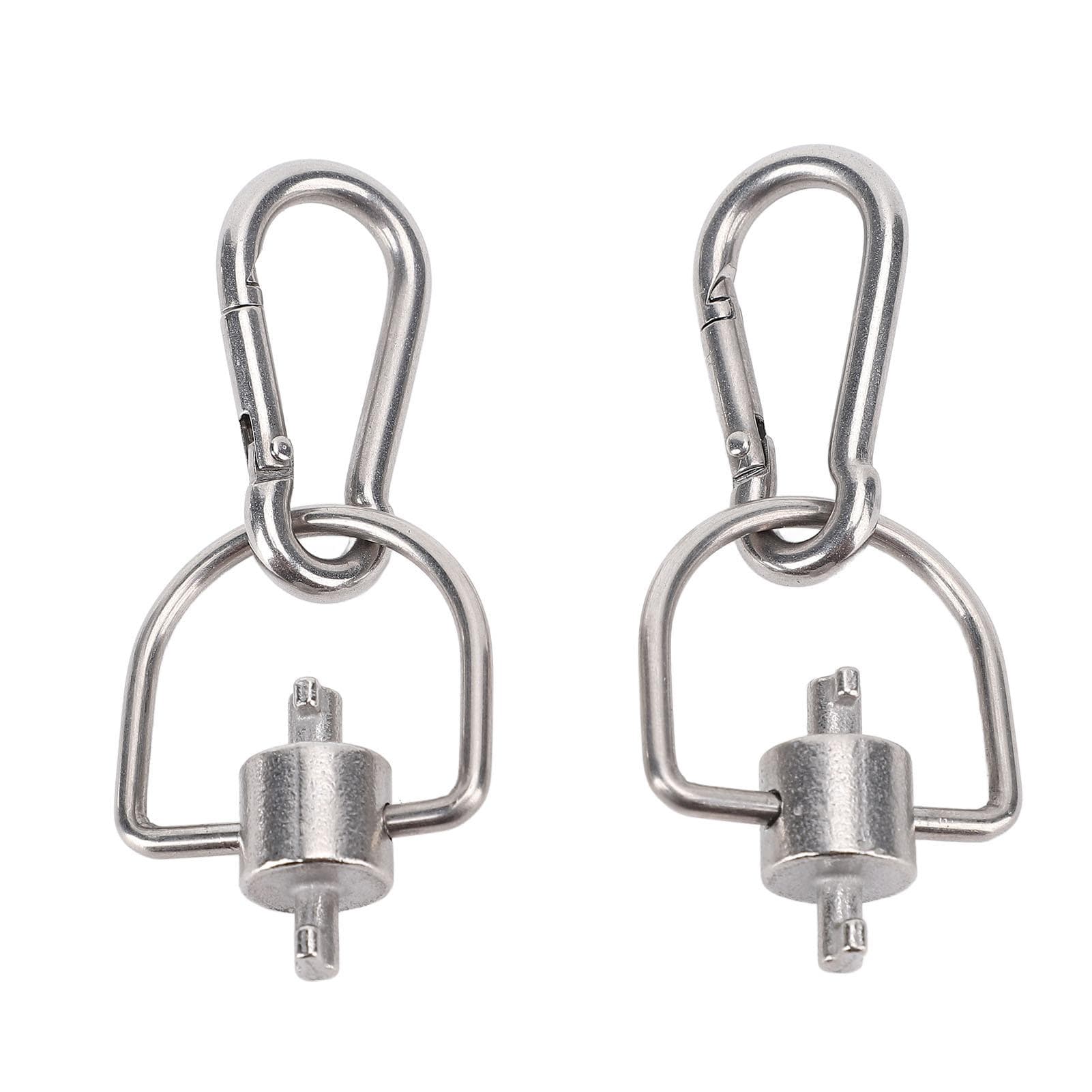 2PCS Refrigerant Locking Cap Key Stainless Steel HVAC Key Tool Locking Key for 410A and R22 HVAC