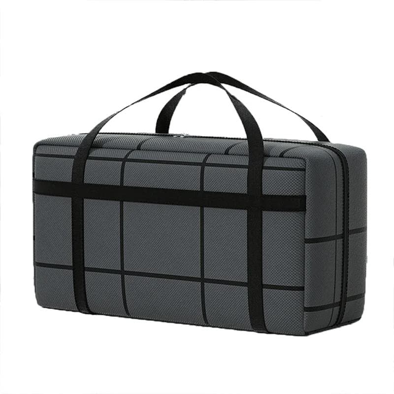 Large Capacity and Super Load-Bearing Black Composite Material Storage Bag Dustproof and Moisture-Proof with Zipper M black