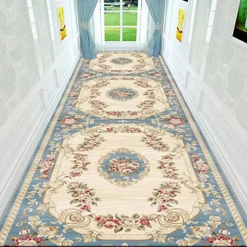 Hallway Carpet Luxury Moroccan Floral Area Rug Hall Long Runner Aisle Rug Corridor Carpet By Wedding Decor Passageway Mat 80x200cm