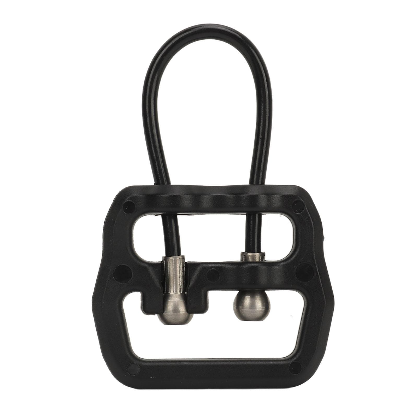 QD Wire Loop Black Quick Release Stainless Steel Quick Detach Hunting Buckle for 25mm Combat Strap