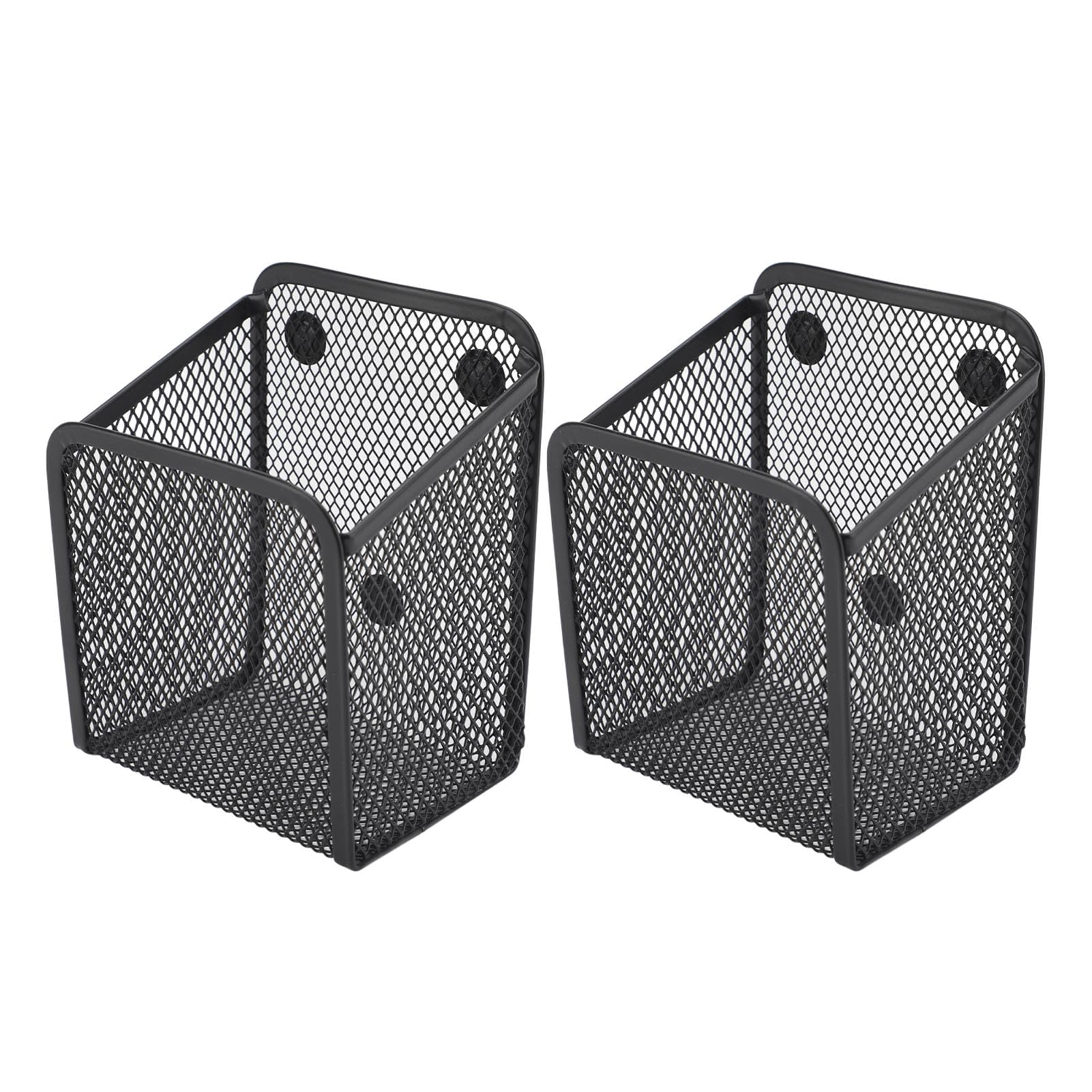 Magnetic Pen Holder for Refrigerator Whiteboard Fridge Locker Dry Erase Board Desk Mesh Pencil