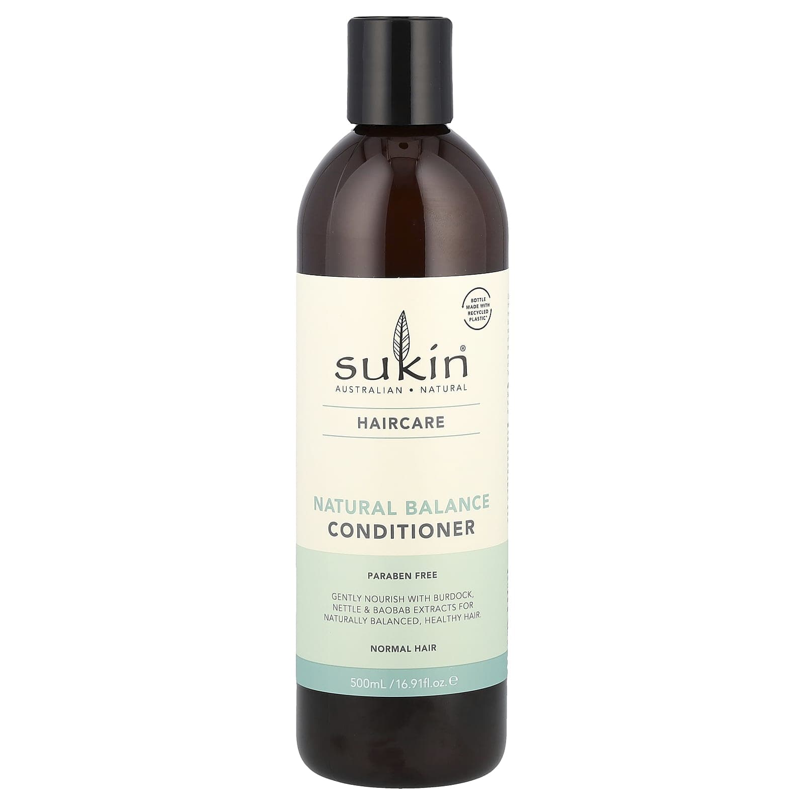 Sukin, Natural Balance Conditioner, for normal hair, 16.9 fl oz (500 ml)