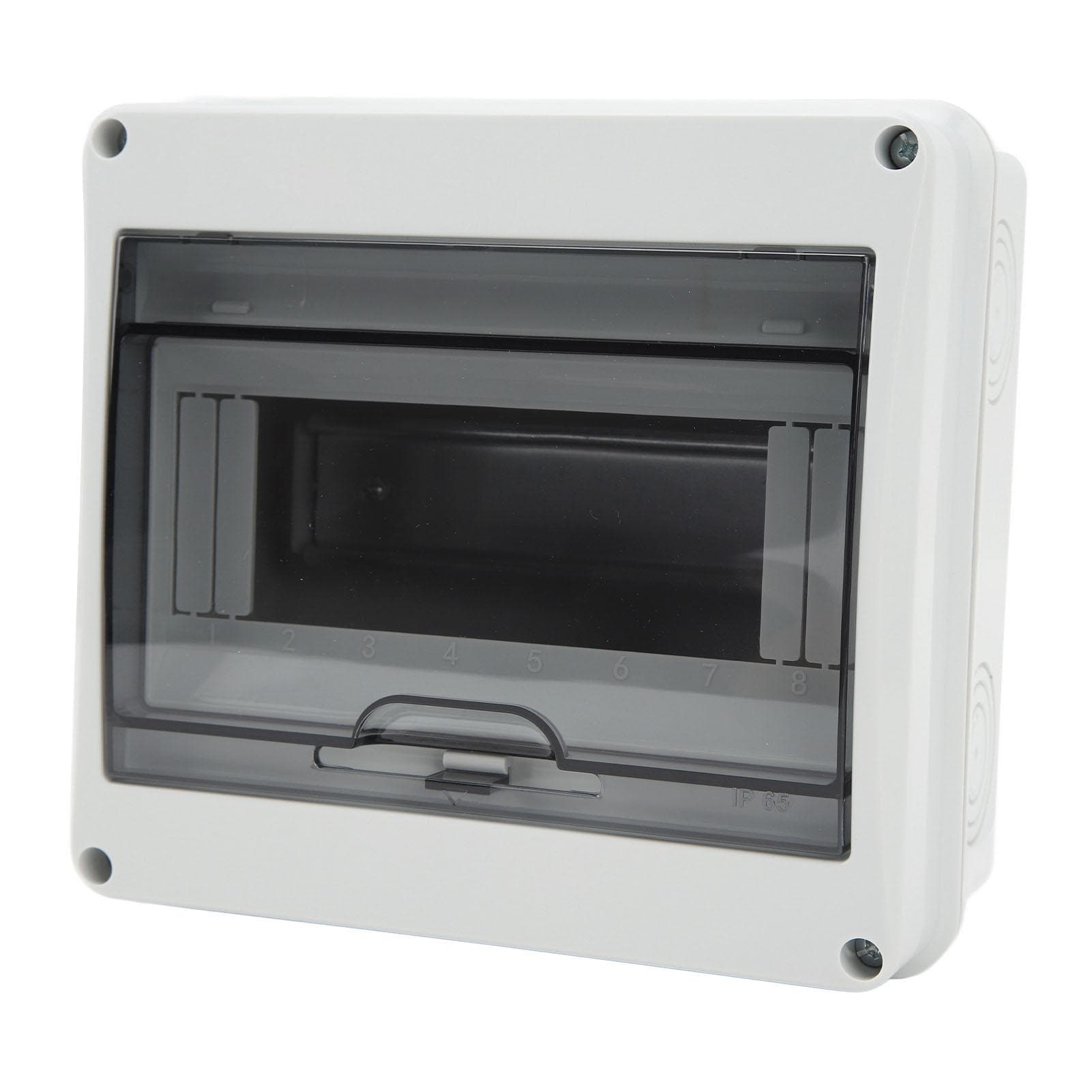 Circuit Breaker Box 8 Way Surface Mounted IP65 Waterproof Dustproof Power Distribution Protection