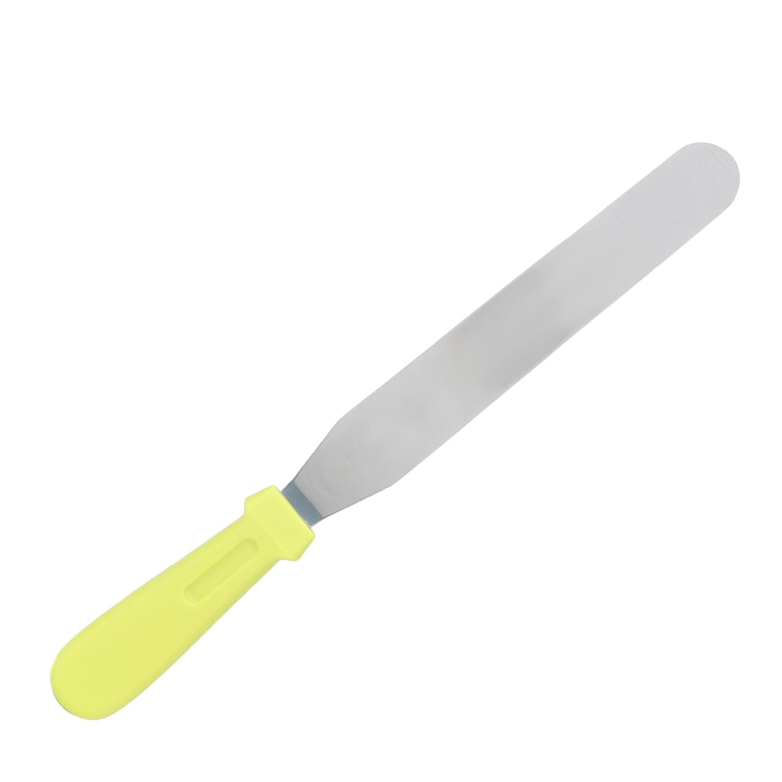 Hair Removal Spatula 8 Inch Straight Stainless Steel Wax Adjustment Mixing Knife