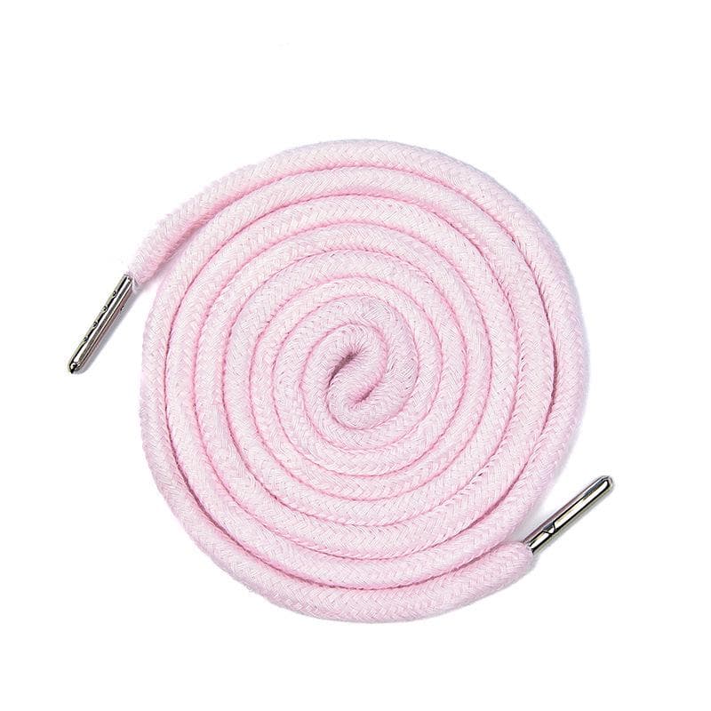 Polyester Cotton 1.3m Drawstring for Sportswear and Hoodies with 5mm Metal Tip