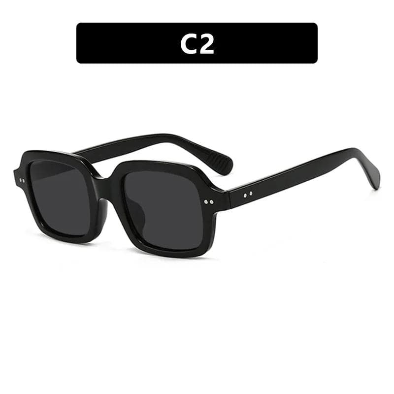 New Retro Square Sunglasses For Women Men Fashion Luxury Vintage Sun Glasses UV400 Modern Shades As Picture