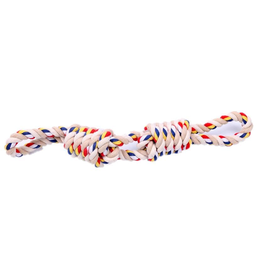40cm Pet Chew Toy For Dogs Cotton Rope Puppy Toy Dog Bite Resistant Interaction Toy Dog Pet Accessories